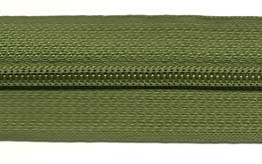 Endlosreißverschluß 5mm in Olivgrün
