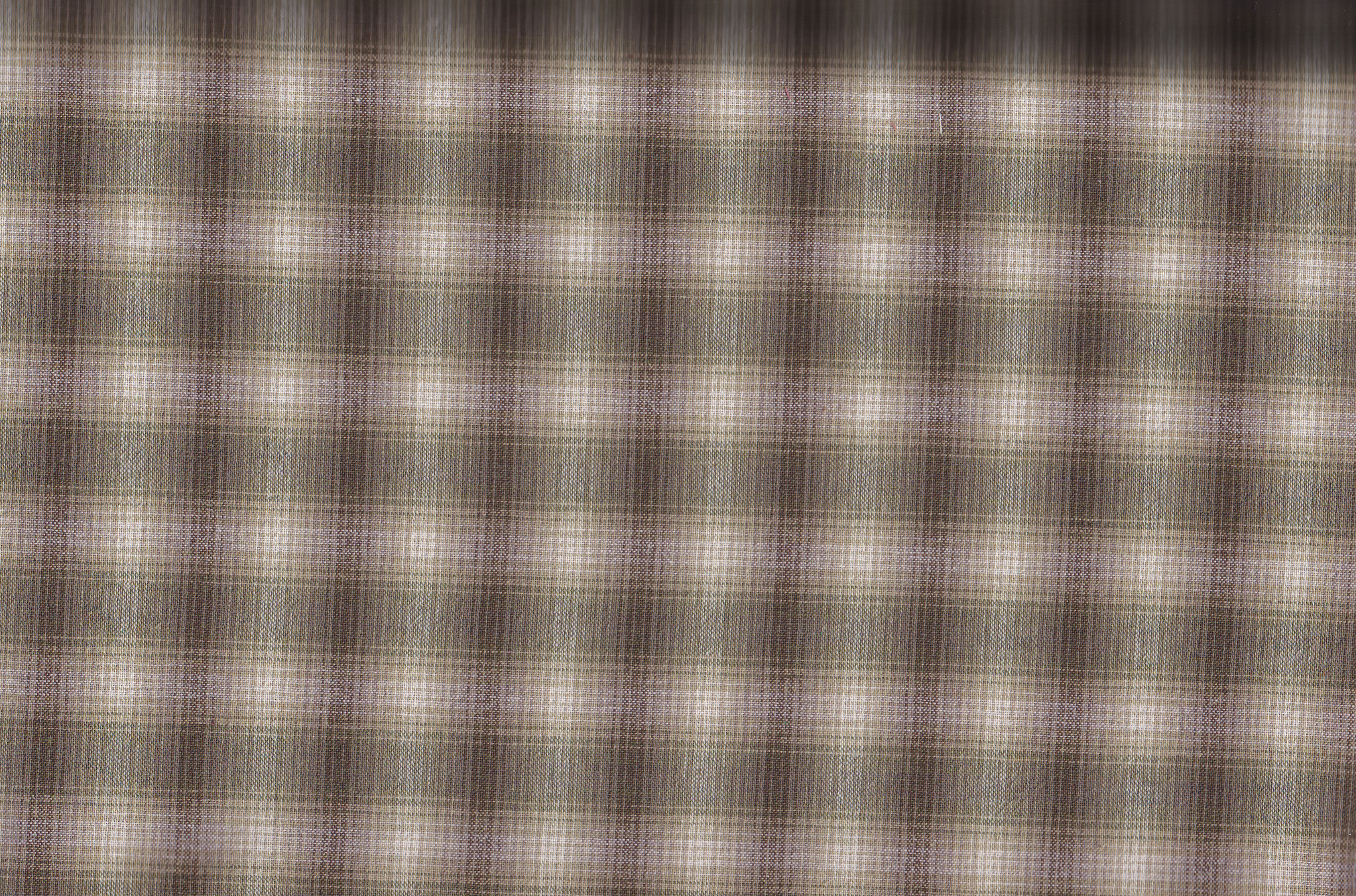 Beige-Grün-Braun Karo