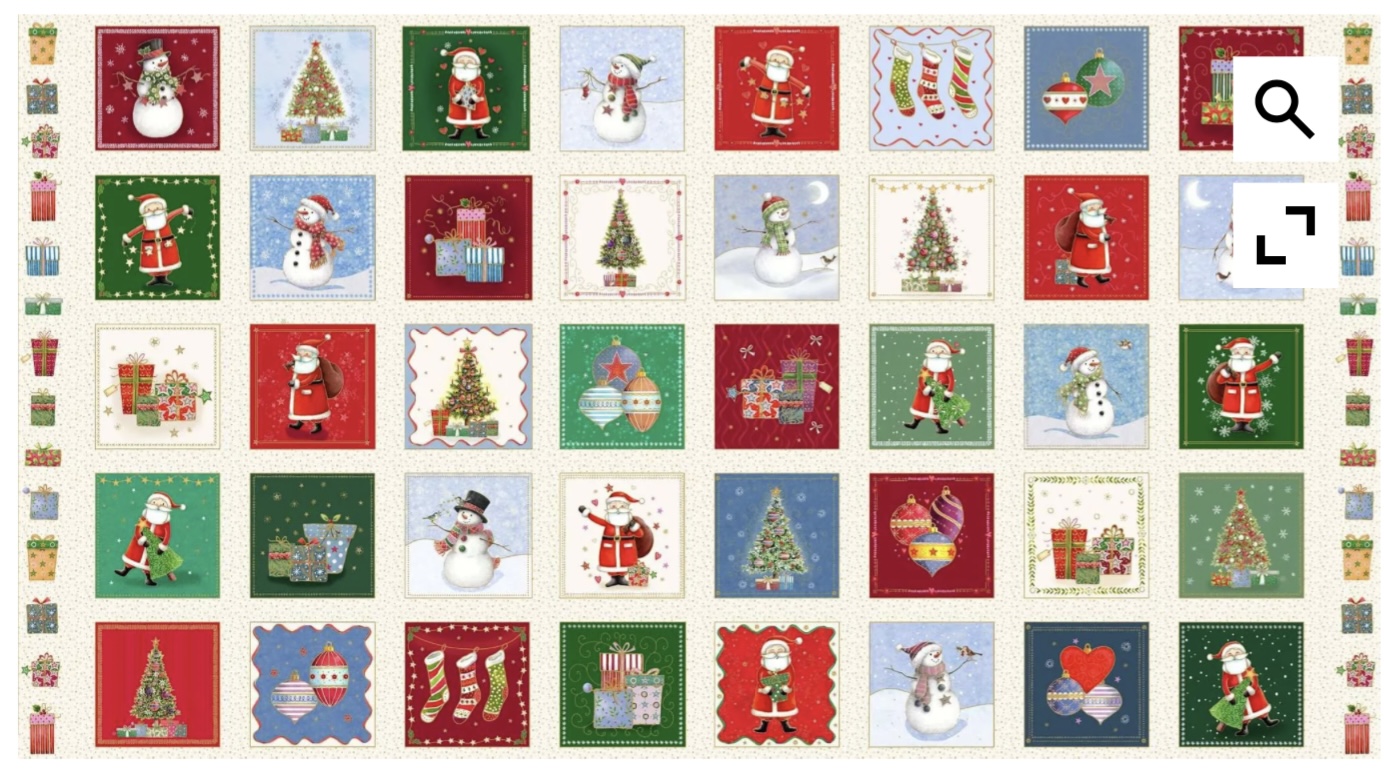 Yolly St Nick Squares/ Bilder Panel