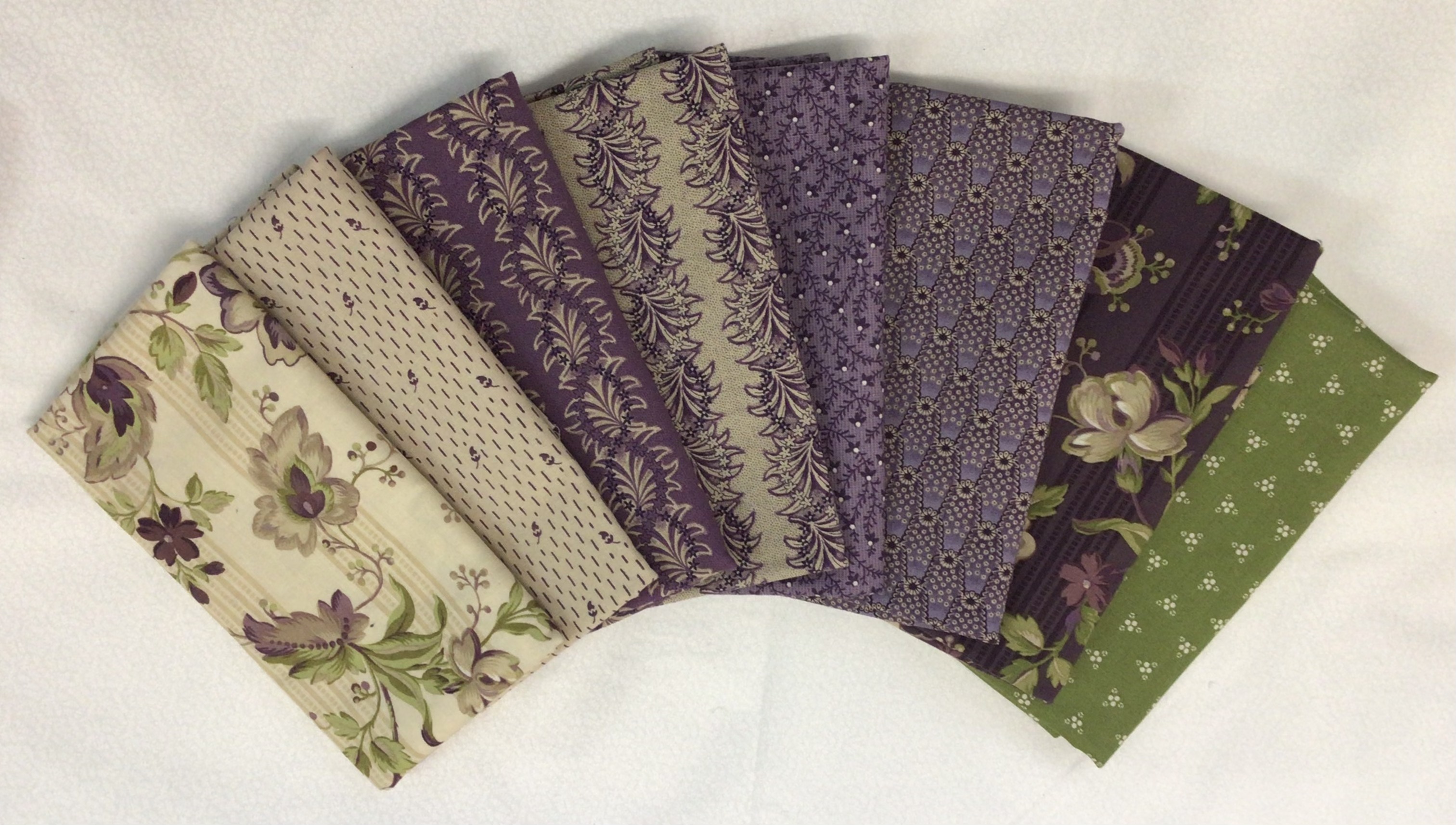 1/2 m Stücke Päckchen I love Purple