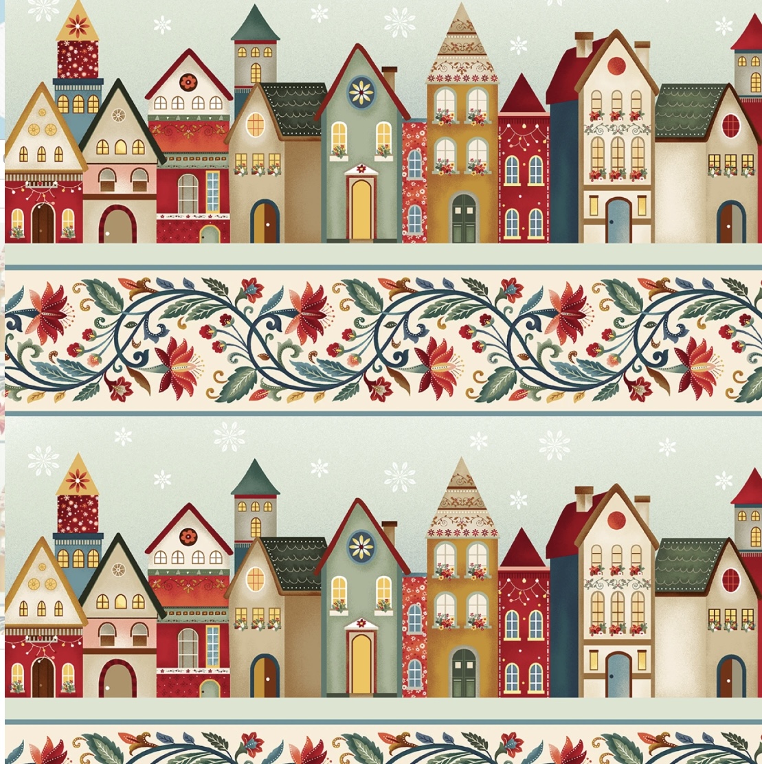 Border / Häuser / Weihnachten