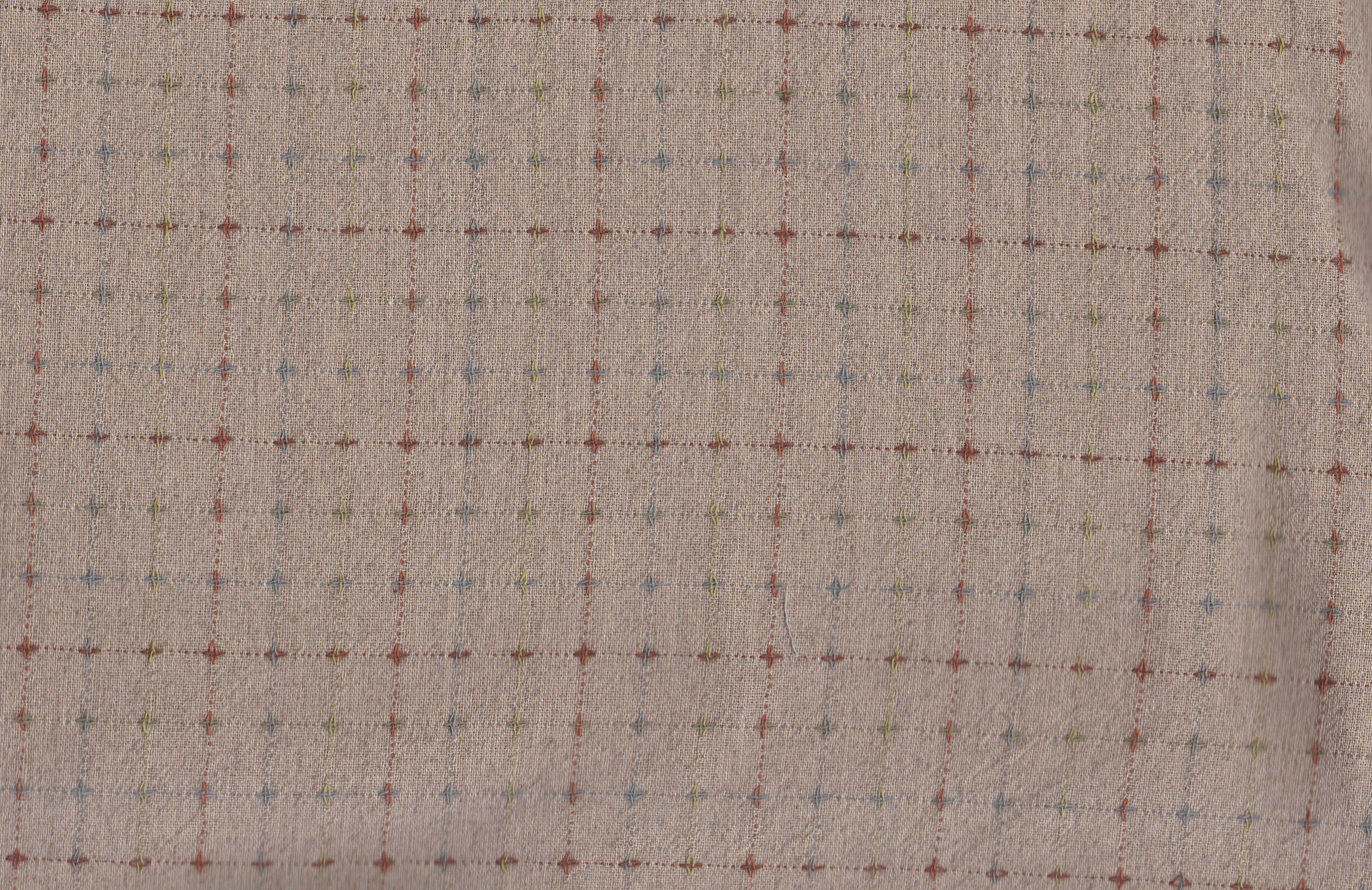 Gewebter Stoff Beige