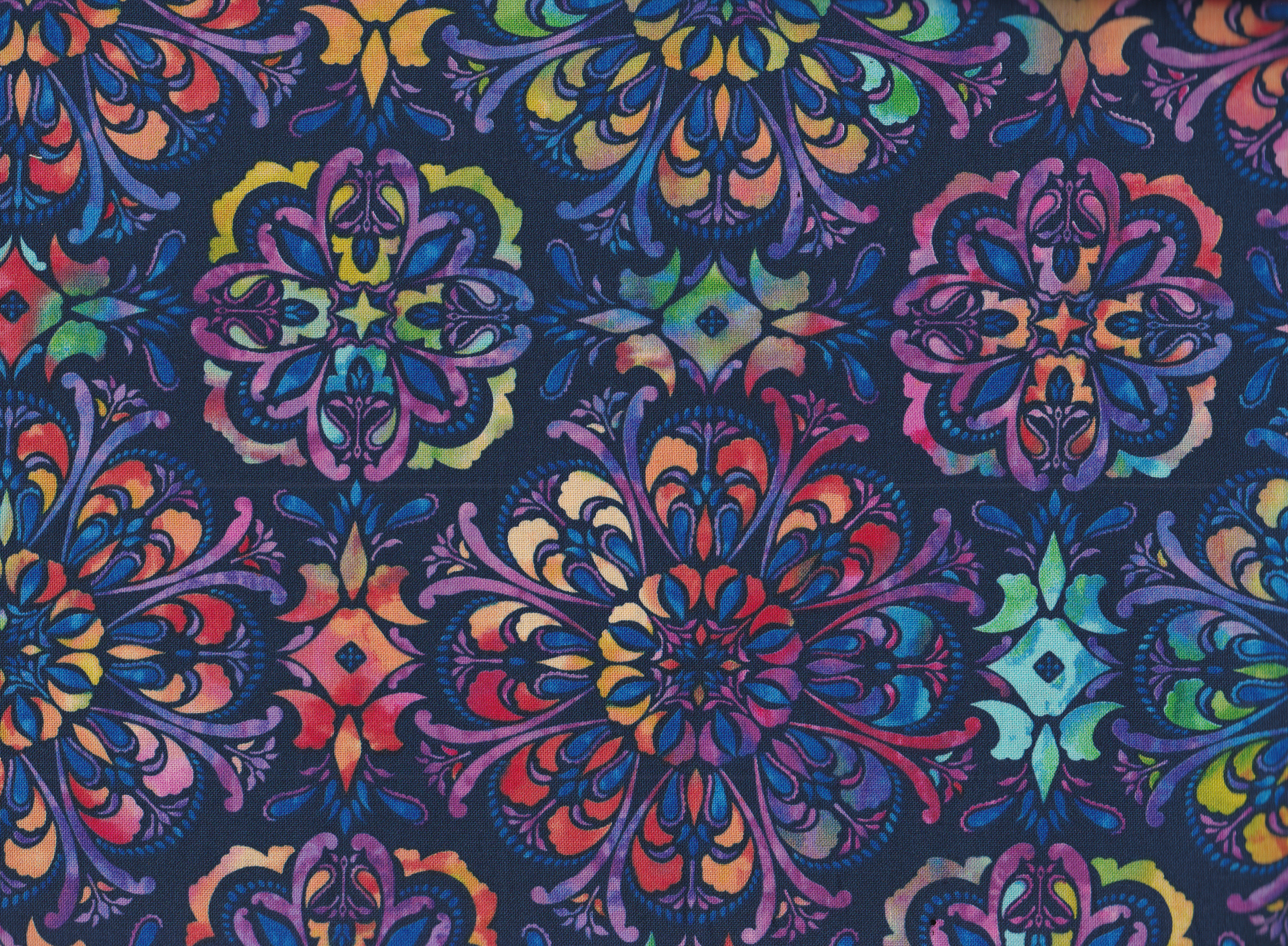 Butterfly Paradise Mandalas Navy