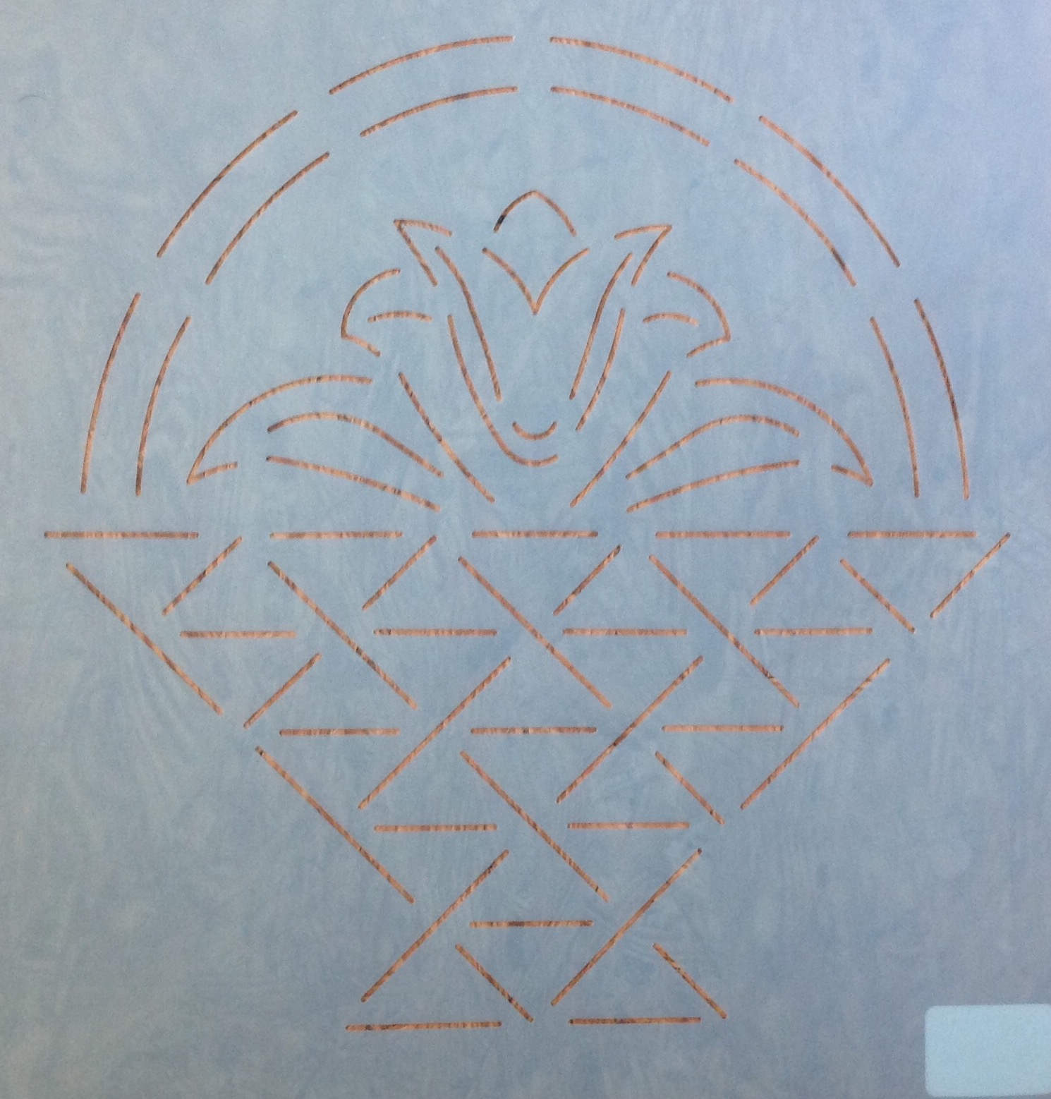 Quilt-Schablonen Korb