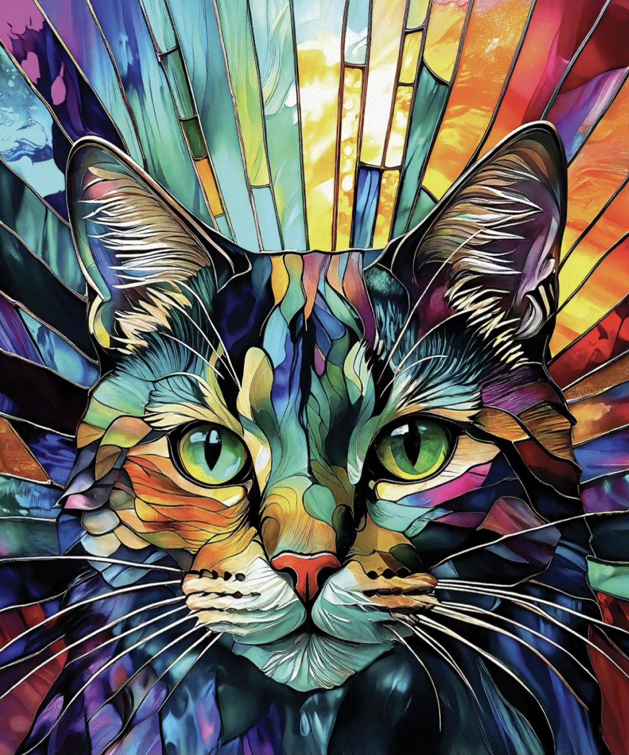 Kaleidoscope  Cat