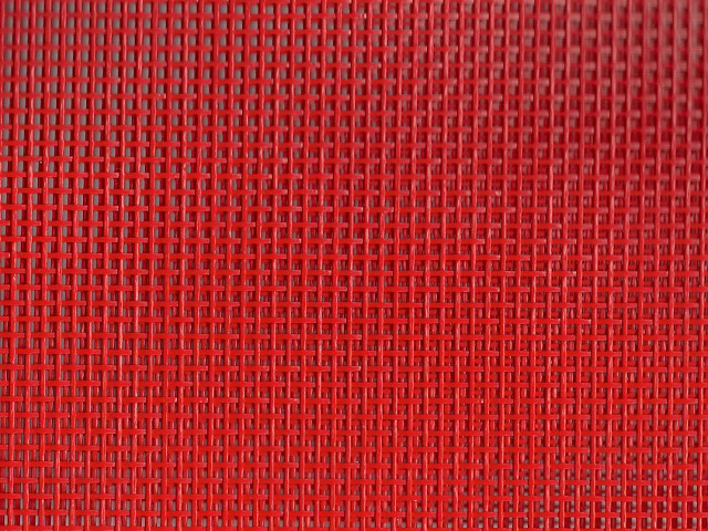 Vinylmesh Rot/ Meterware, 2 m vorhanden