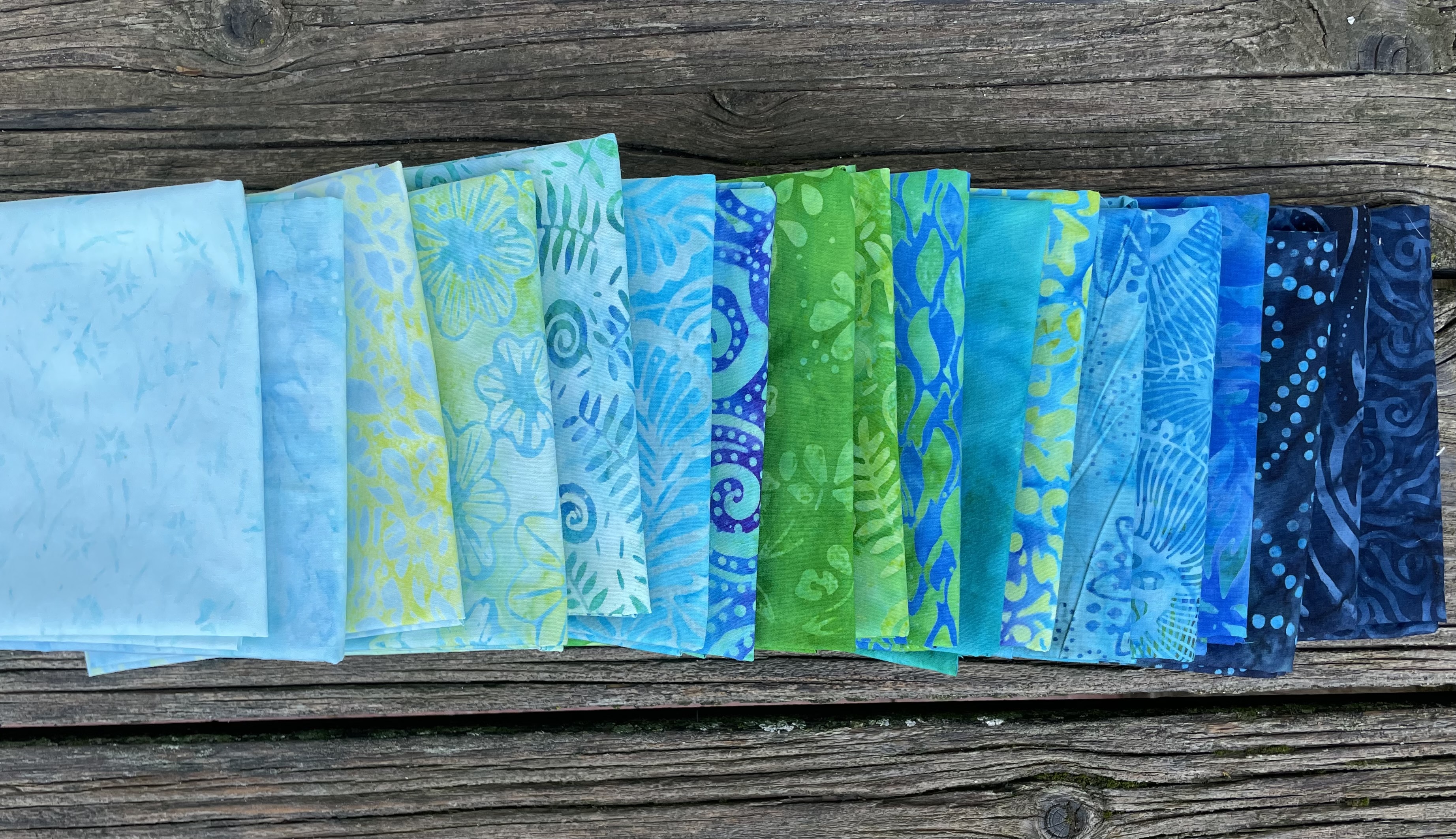 FQ Päckchen Batik Seebrise / Neu