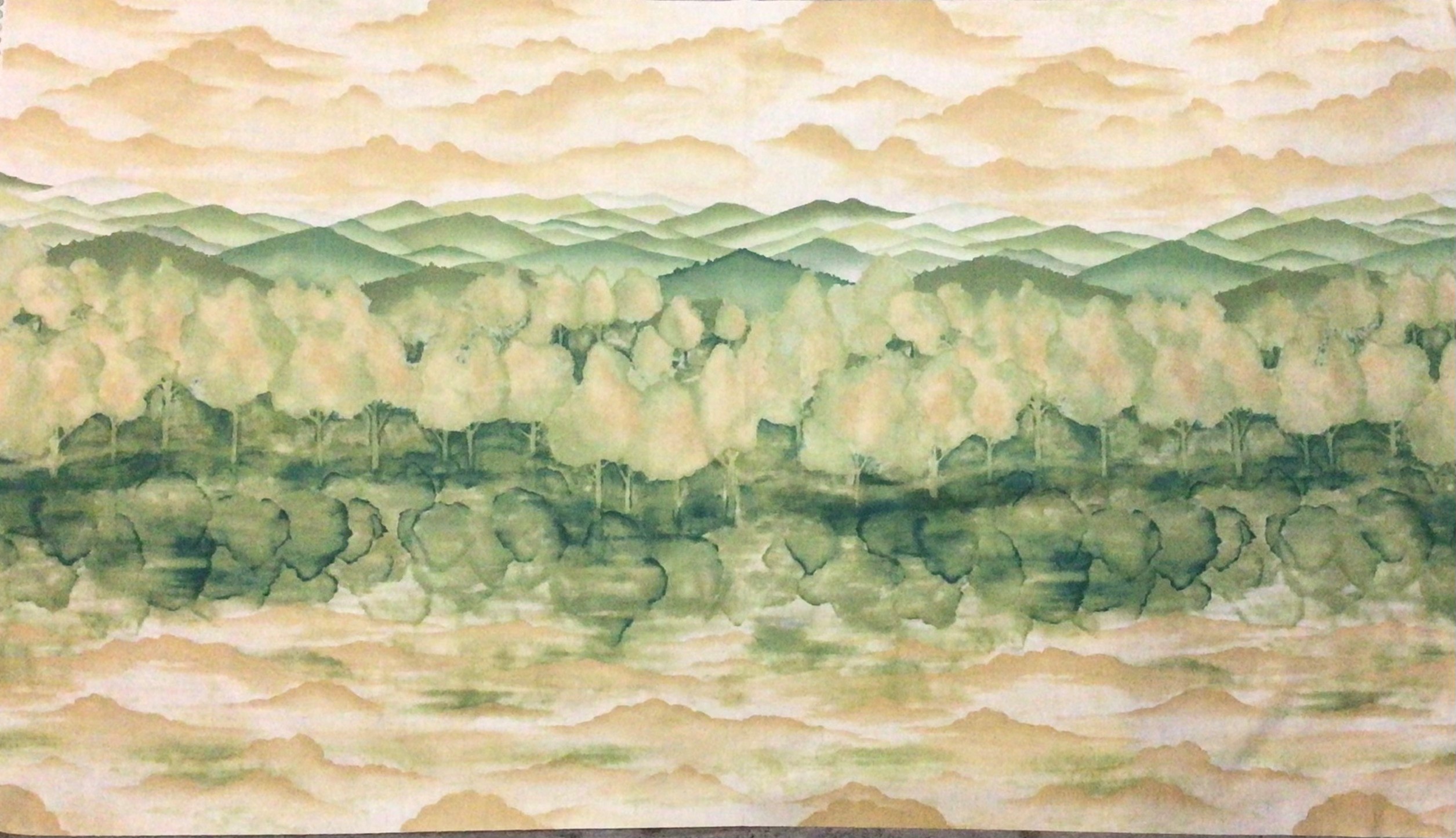 Malerische Landschaft-Sage/