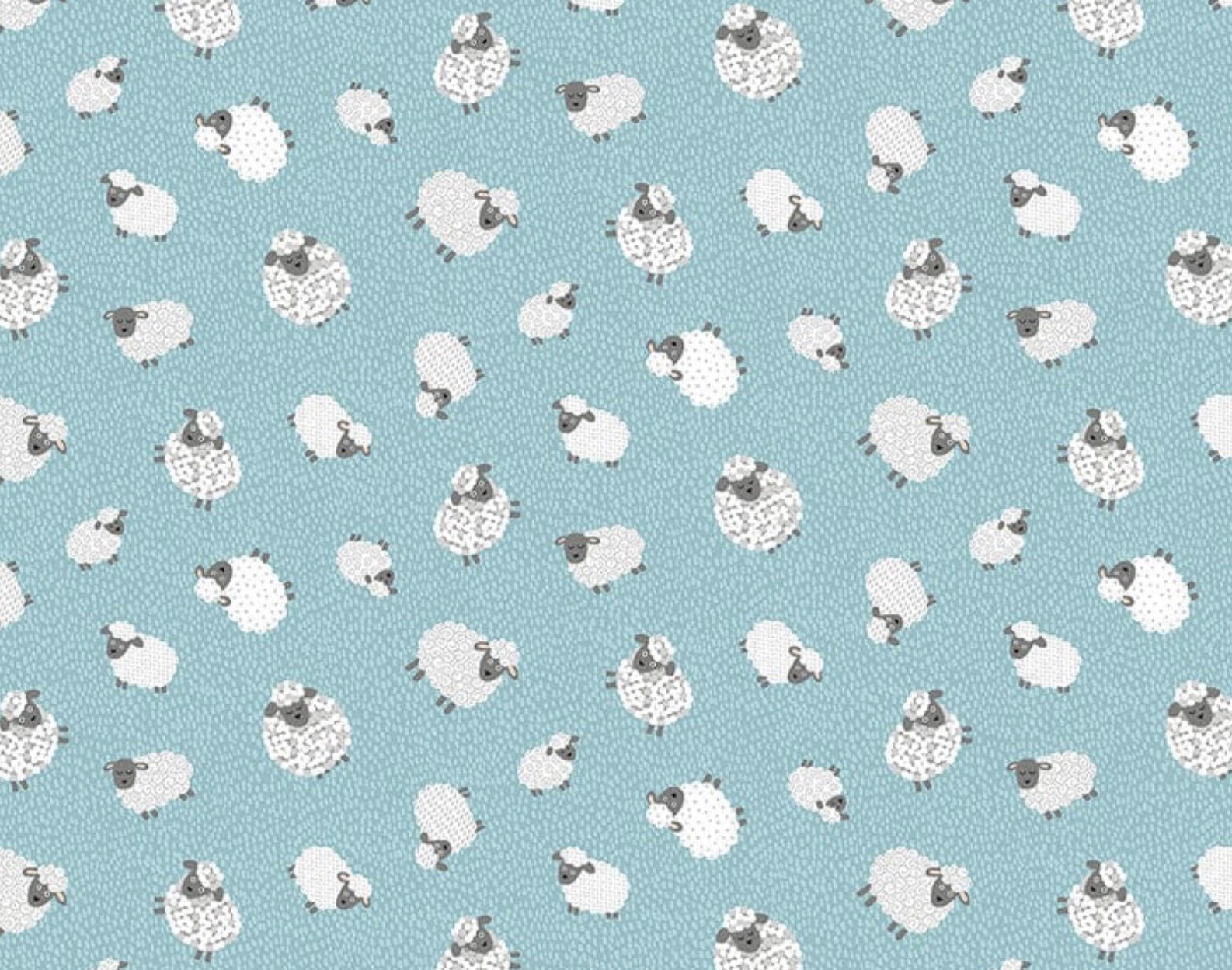 Kinderstoff mit Schafen