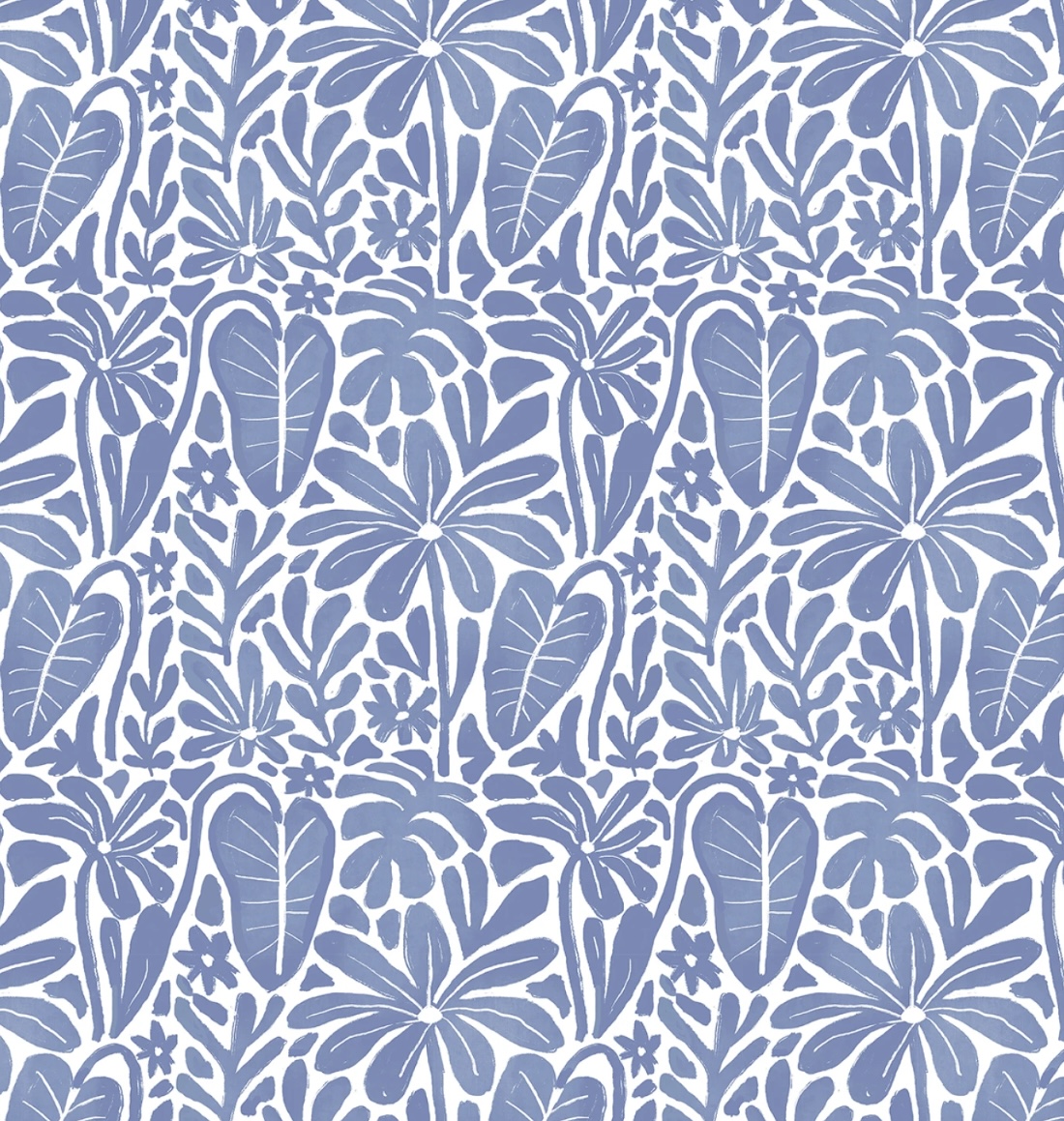 Blaue Blätter