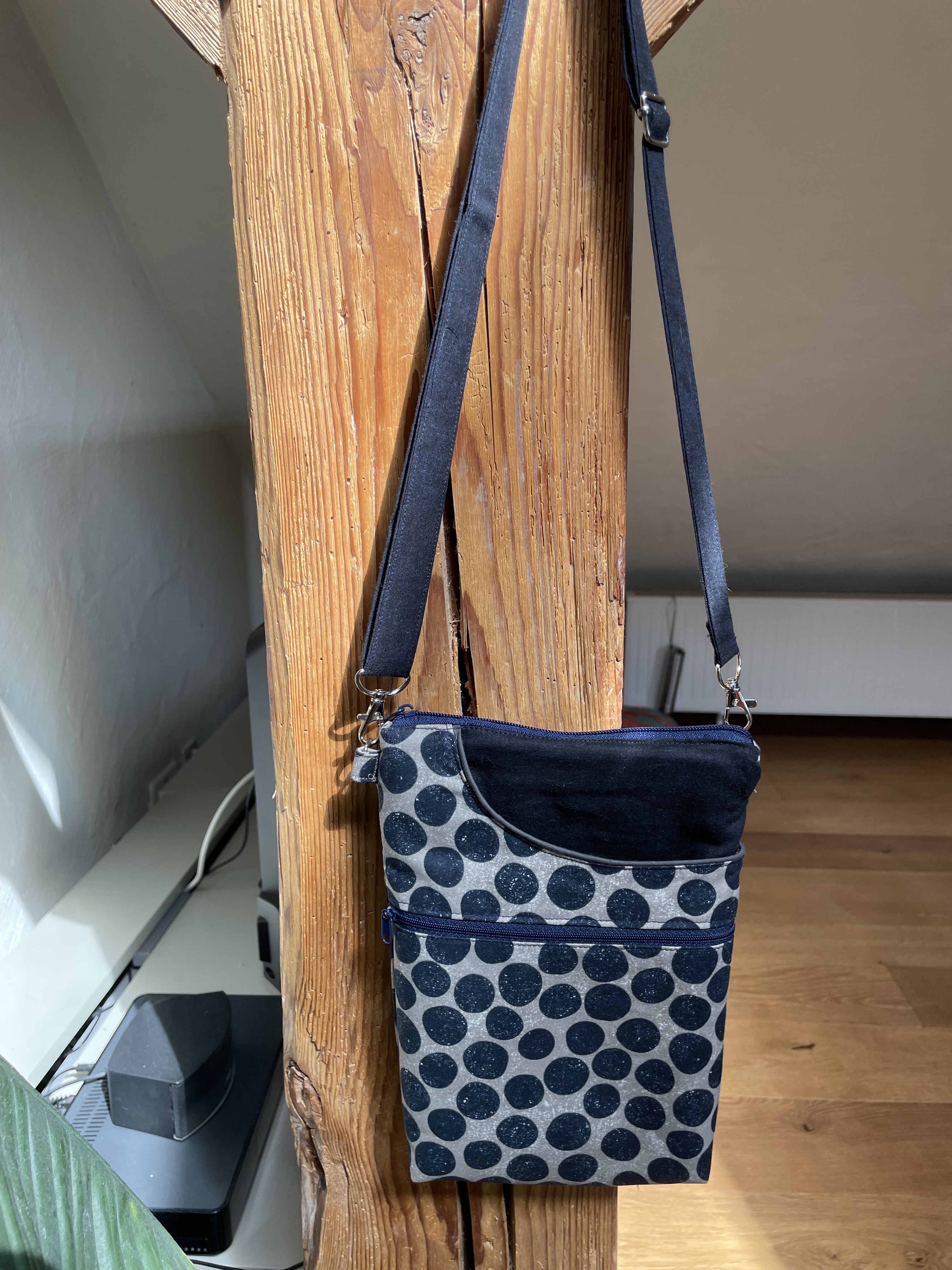 Materialpackung für Tasche "Paulinchen" Betupft