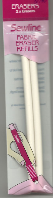 Fabric Eraser Pen Refill, Textilradiergummi Nachfüllpackung