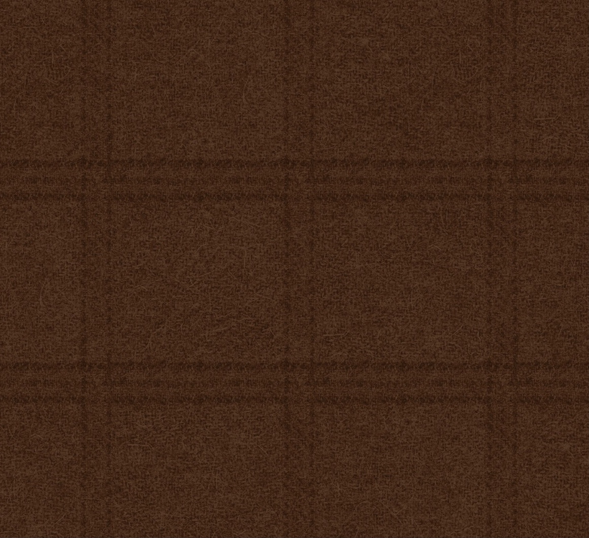 Woolies Flannel Dunkelbraun