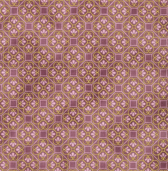 Quatrefoil Mauve / Honoka