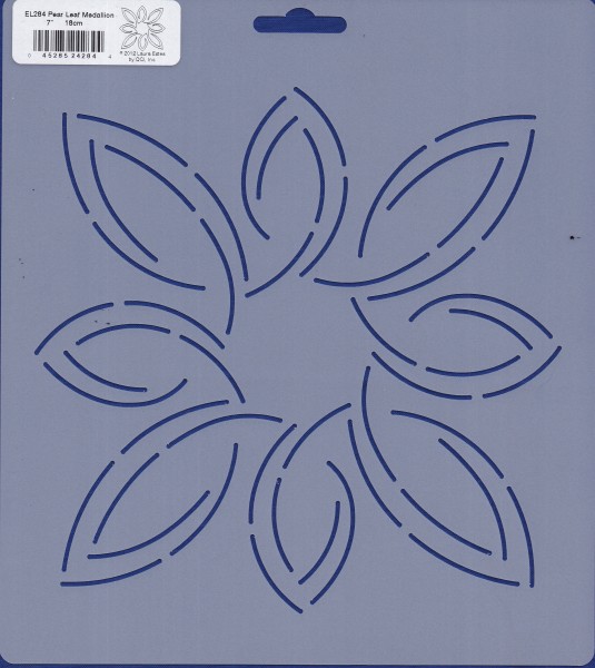 Quilt-Schablonen Leaf Medallion