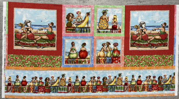 Fruit Ladies/ Badedamen-Panel