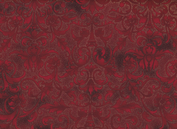 Damask Scarlet Gold